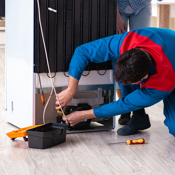 how much do you charge for refrigerator repair services in Delaware